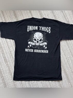 Union Thugs Seal Brotherhood Bad Ass T-Shirt Special Ops Force Workers Size XL